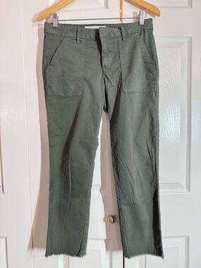 Frank & Eileen Blackrock Utility Pant in Army - Size: 4